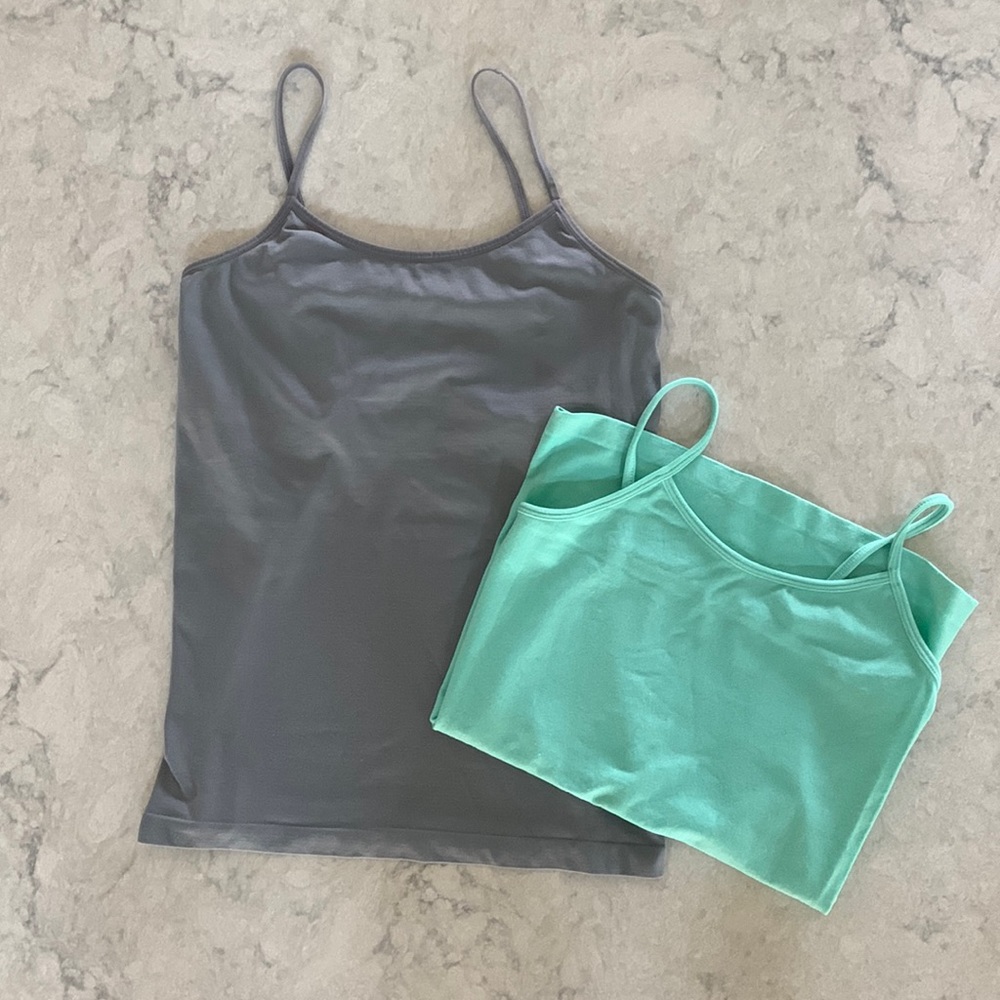 COOBIE SHELF BRA CAMI WITH FREE TANK